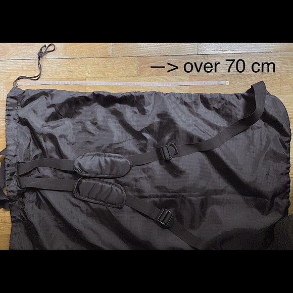 Oversize polyester storage bag & backpack - Picture 8 of 11